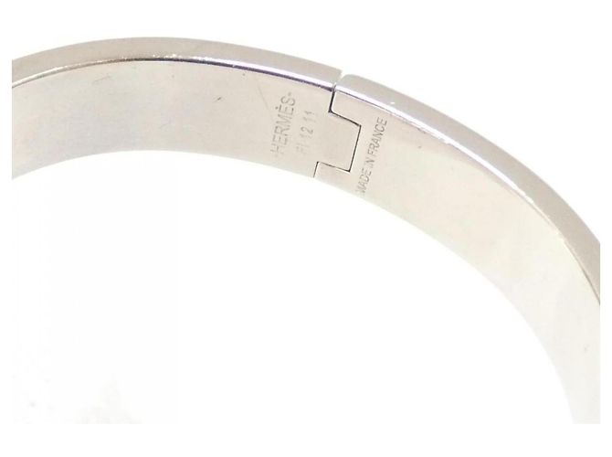 Hermès Bracciale Hermes Click H Fusion PM Argento Porpora - vista 4