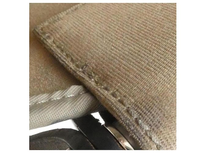 Hermès Bolsa Hermes Cabas PM Taupe Damier ebene - vista 10