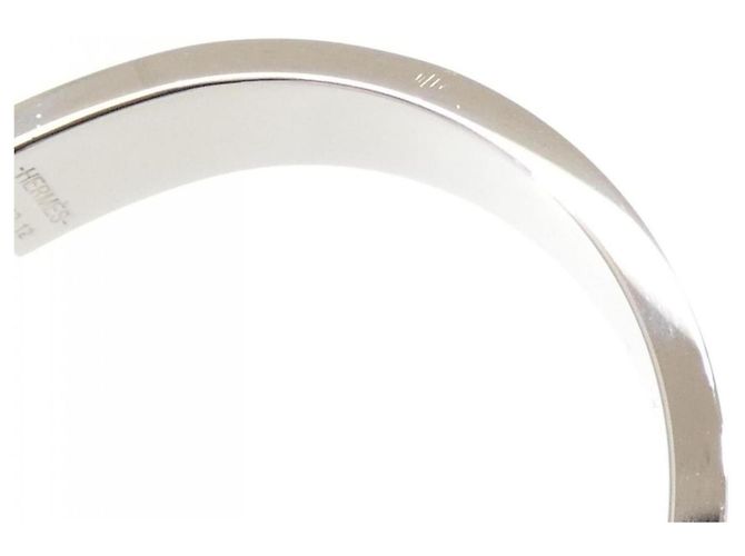 Hermès Hermes Click H PM Charm Armband Silber Beige - Ansicht 3