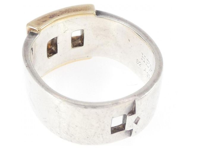 Ring Hermès Anillo banda Hermes 925 y oro amarillo 18K - vista 3