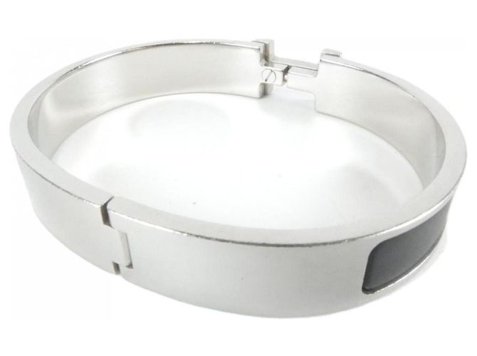 Hermès Bracelet Hermes Click H avec breloque Noir - vue 2
