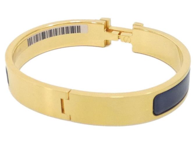 Hermès Pulseira Hermes Click H Charm Azul - vista 2