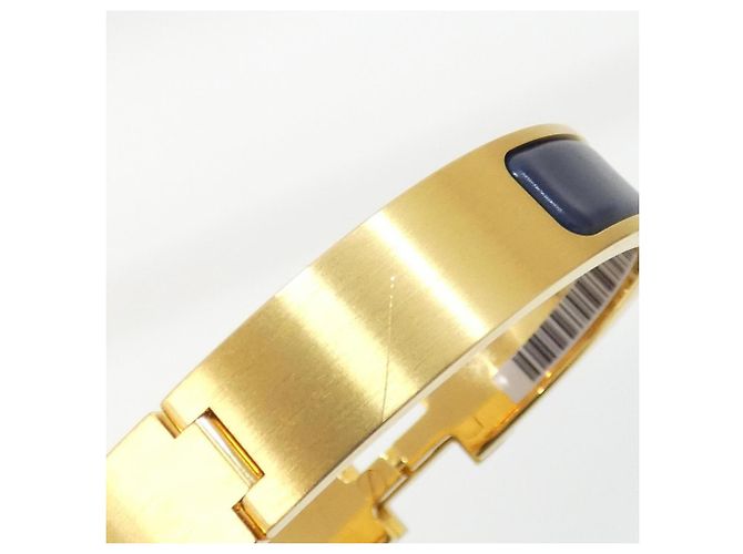 Hermès Pulseira Hermes Click H Charm Azul - vista 3