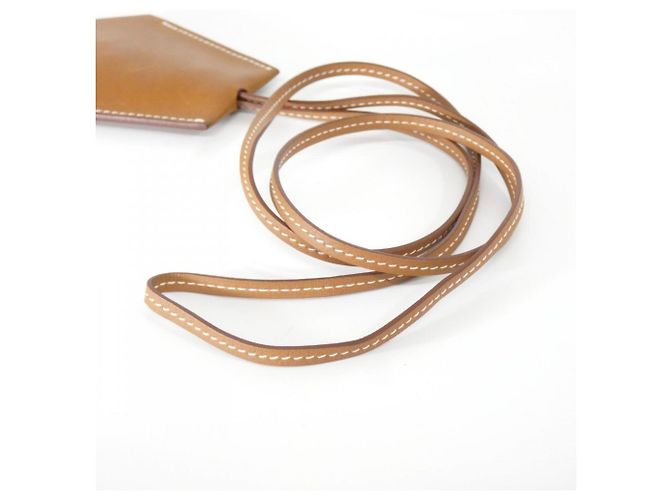 Hermès Collar Hermes Clochette 074211CJ Plata Roja - vista 6