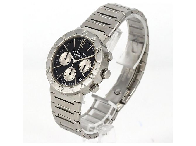 Bulgari Orologio Automatico Bvlgari Chronograph BB38SSCH - vista 2