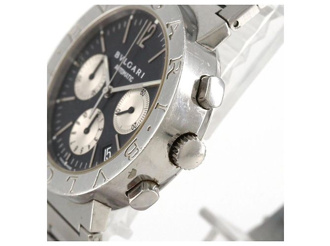 Bulgari Orologio Automatico Bvlgari Chronograph BB38SSCH - vista 3
