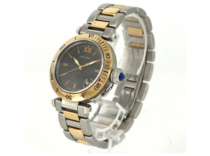 Reloj automático Cartier Pasha de Bronger Two-Tone - vista 2