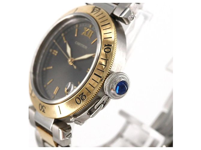 Reloj automático Cartier Pasha de Bronger Two-Tone - vista 3