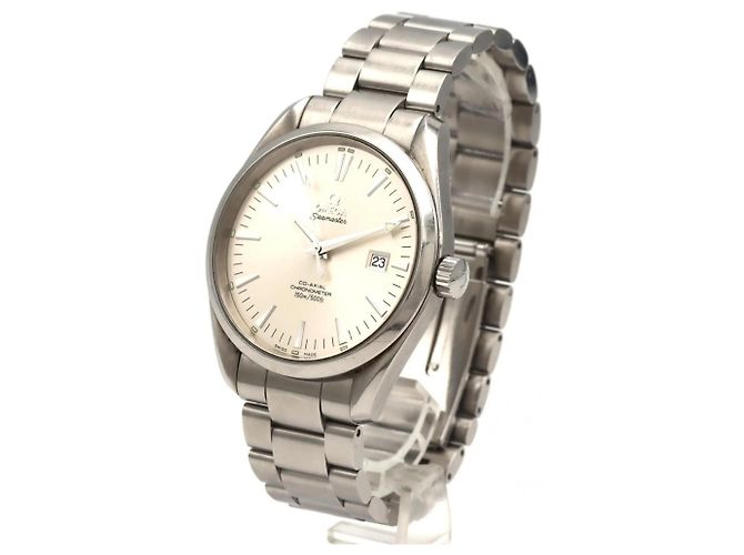 Relógio automático Omega Seamaster Aqua Terra 2502.30 em aço inoxidável - vista 2