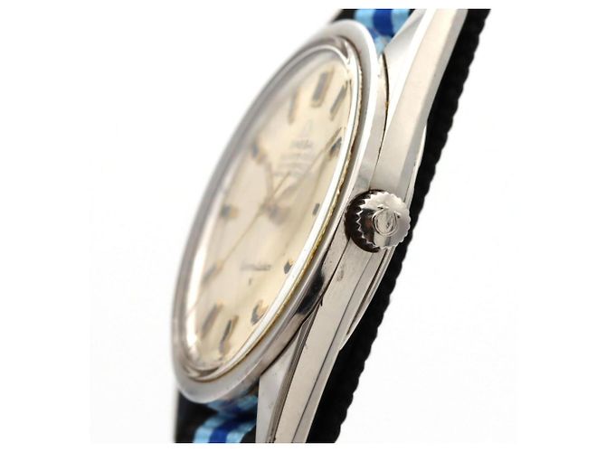 Relógio automático Omega Constellation Chronometer em aço inoxidável - vista 3