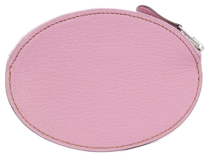 Hermès Evelyne Coin Purse Rosa - vista 2