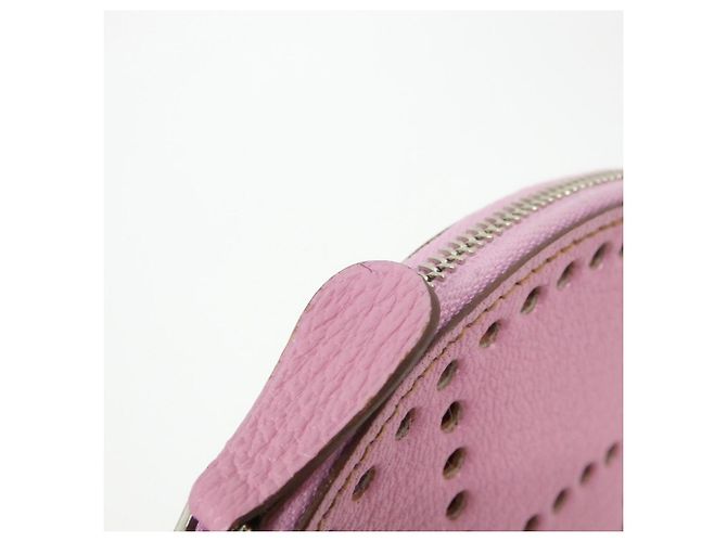Hermès Evelyne Coin Purse Rosa - vista 4