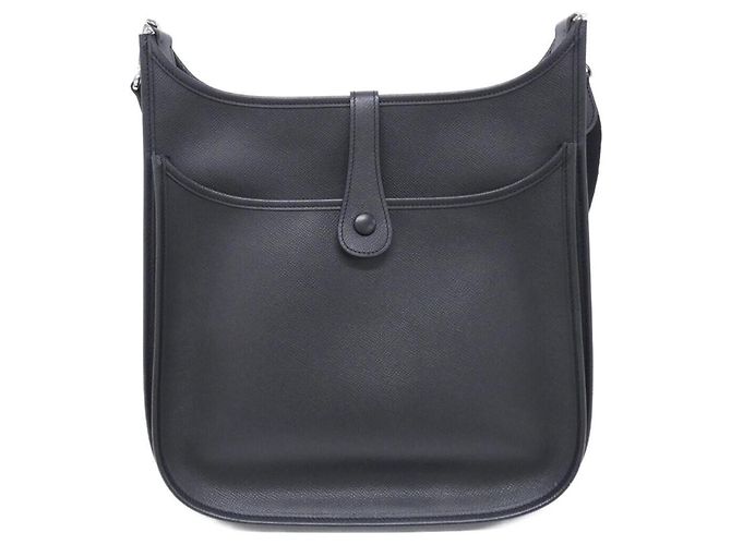 Hermès Hermes Evelyne II GM Shoulder Bag Black - view 2