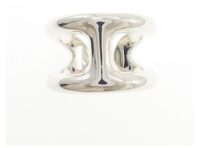 Ring Anillo ancho Hermès Osmo's en Plata 925 - vista 2