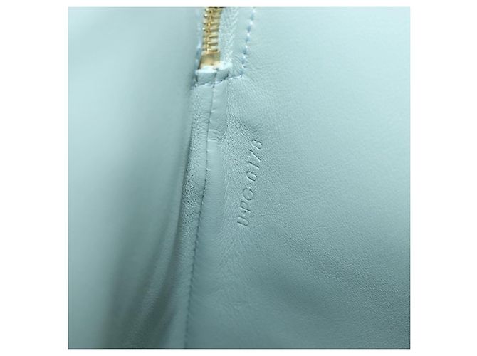 Céline Solo Leather Clutch Green - view 7