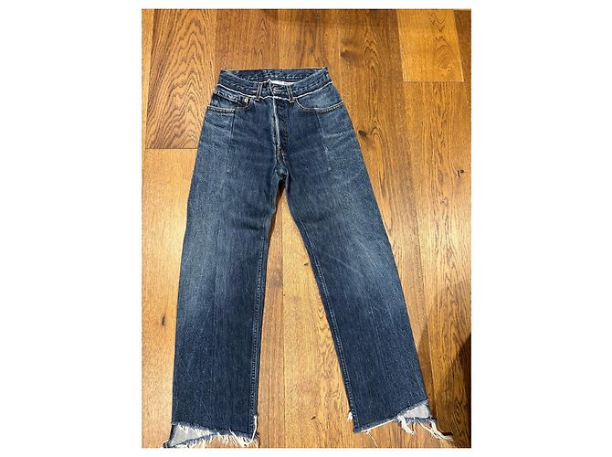 Vêtements Vetements Jeans de Denim Colección Hiver 2017 Azul - vista 10