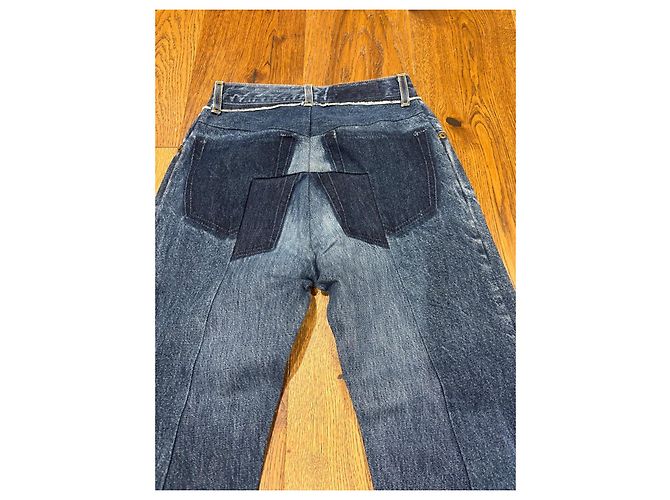 Vêtements Vetements Jeans de Denim Colección Hiver 2017 Azul - vista 3