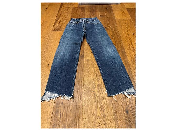 Vêtements Vetements Jeans de Denim Colección Hiver 2017 Azul - vista 4