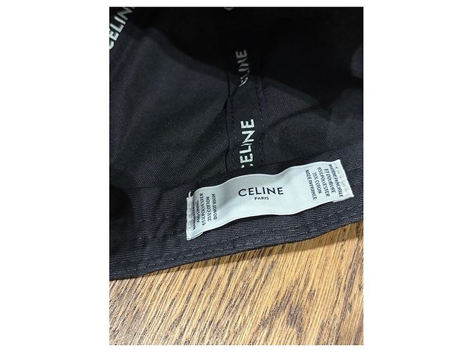 Céline Gorra Celine Logo Negro - vista 3