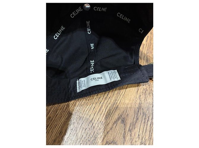 Céline Gorra Celine Logo Negro - vista 5