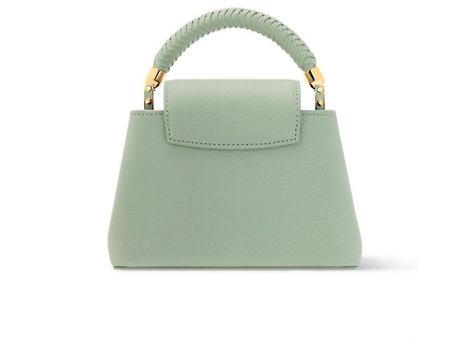 Louis Vuitton Mini Capucines Crafty Edición Limitada Verde Jade M15157 Verde claro - vista 5