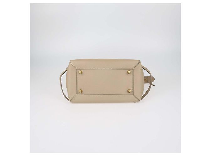 Belt Bag Céline Mini bolsa de cinto Celine em couro bege - vista 4