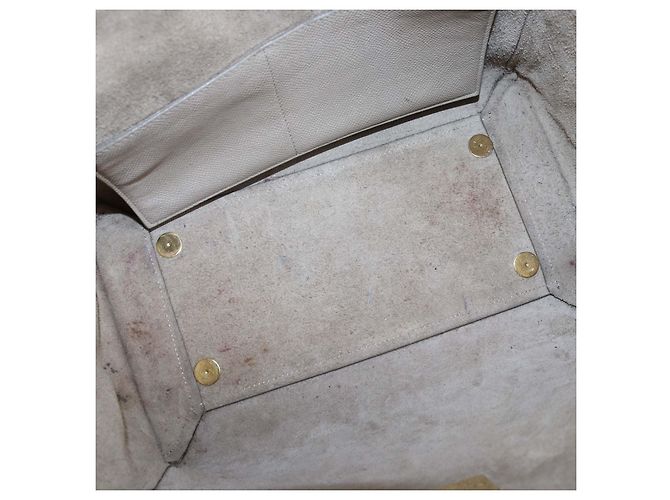 Belt Bag Céline Mini bolsa de cinto Celine em couro bege - vista 5