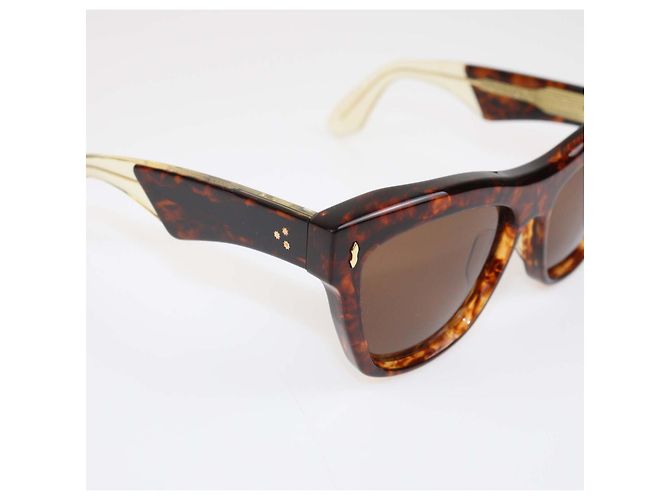 Autre Marque Occhiali da sole Jacques Marie Mage Brown Tortoise 227/400 Gordon Marrone - vista 6