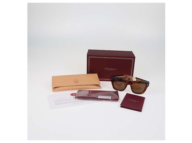 Autre Marque Occhiali da sole Jacques Marie Mage Brown Tortoise 227/400 Gordon Marrone - vista 7