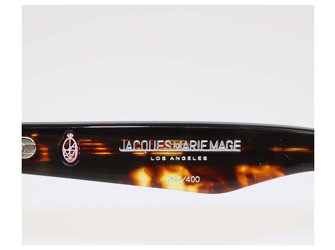 Autre Marque Gafas de sol Jacques Marie Mage Black Gradient 207/400 Ava Castaño Negro - vista 5