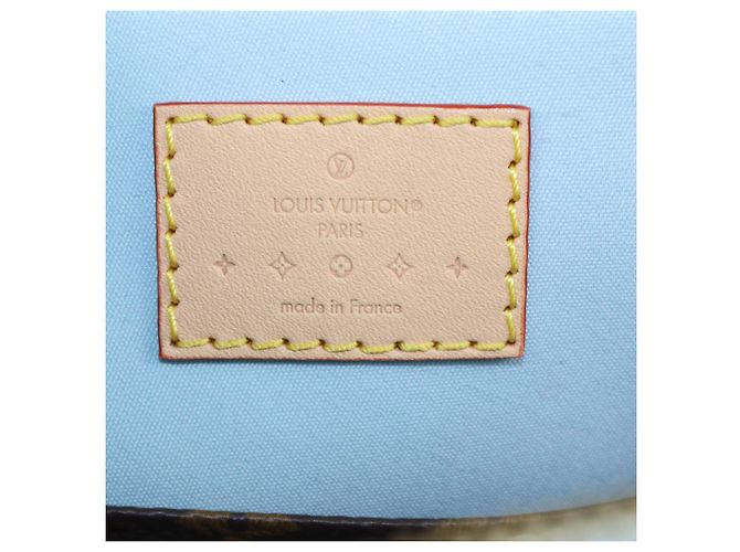 Bolsa Louis Vuitton Sky Monogram Vernis Alma BB Azul - vista 5