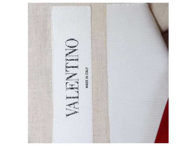 Valentino Red Blend Viscose Rockstud Zip Bomber Jacket - view 5
