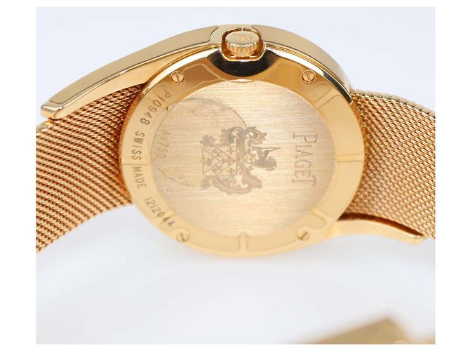 Montre Piaget Limelight 32mm en or rose 18K, cadran argent et diamants - vue 5