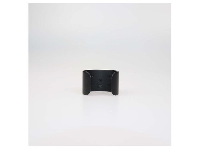 Hermès Hermes Matte Black Aluminium Collier de Chien Sunset Armreif Schwarz - Ansicht 3