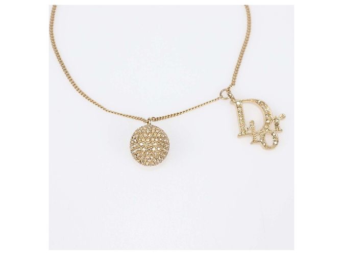 Bracciale Christian Dior La Petite Tribale in tono oro e cristalli D'oro - vista 4