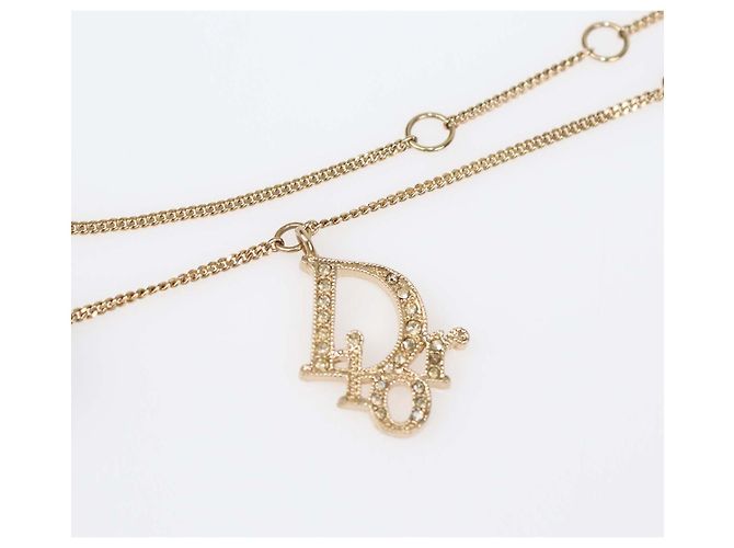 Bracciale Christian Dior La Petite Tribale in tono oro e cristalli D'oro - vista 6