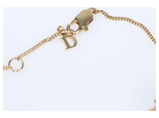 Bracciale Christian Dior La Petite Tribale in tono oro e cristalli D'oro - vista 7