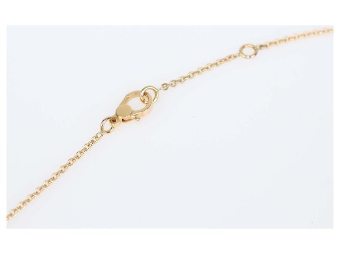 Hermès Collana con pendente Hermes Finesse in oro rosa 18K e diamanti D'oro - vista 3