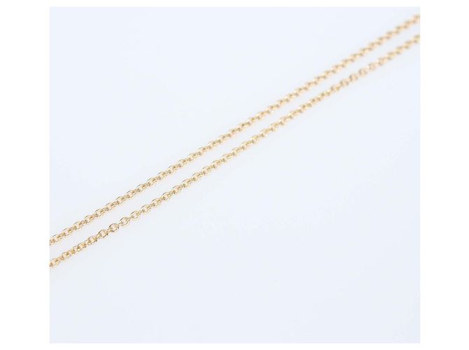 Hermès Collana con pendente Hermes Finesse in oro rosa 18K e diamanti D'oro - vista 6
