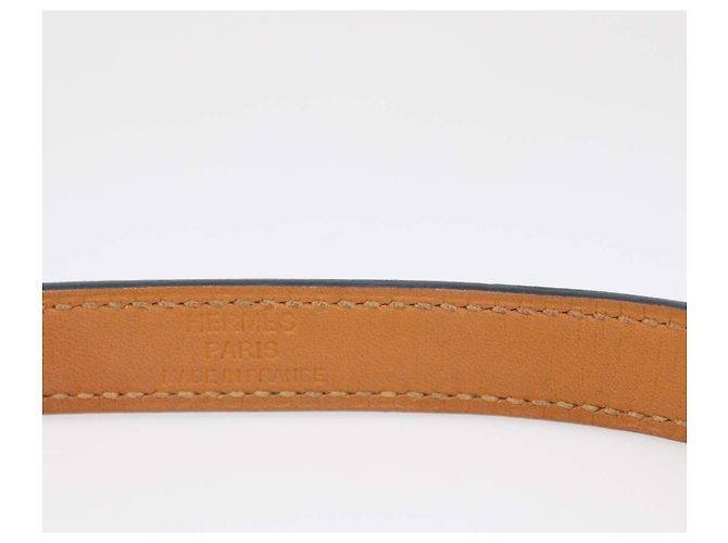Hermès Pulsera Kelly Double Tour de piel negra Hermes Negro - vista 6