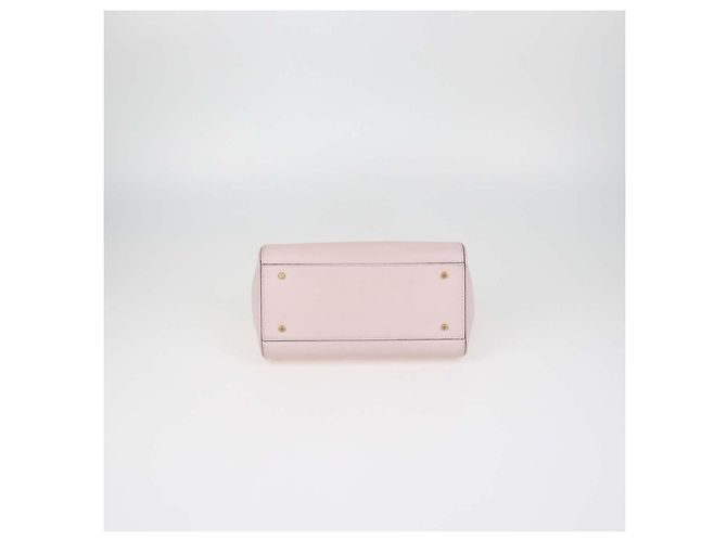 Borsa piccola con manico Alcove in pelle rosa chiaro Valentino - vista 10