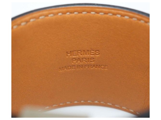 Hermès Hermes Collier de Chien Armband aus schwarzem Swift-Leder - Ansicht 5
