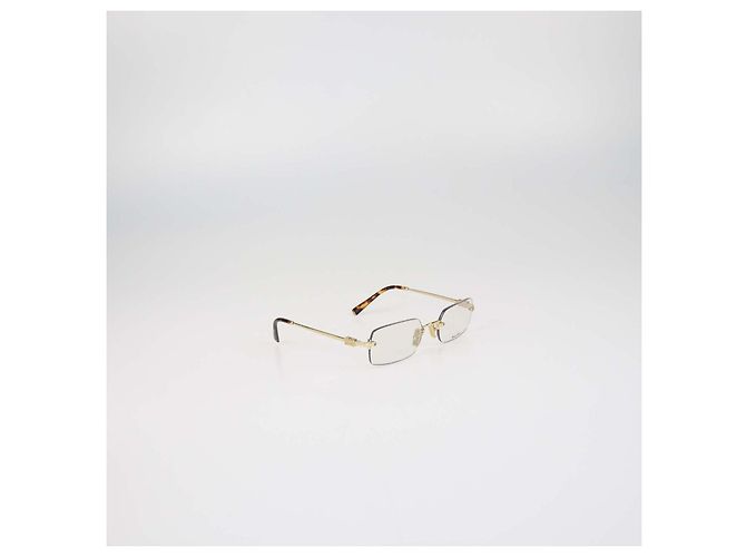 Miu Miu Gold, Blue-ray Transparent Lens randlose Brille - Ansicht 2