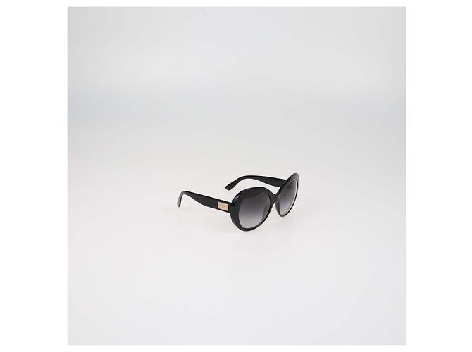 Dolce & Gabbana Black Gradient Butterfly Sunglasses - view 2