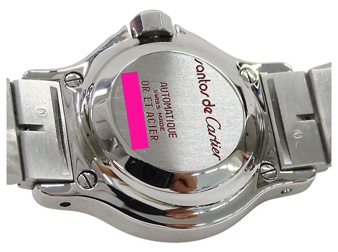 Orologio automatico Cartier Santos Octagon SM da donna - vista 7