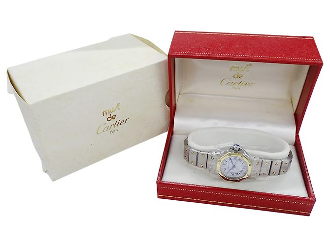 Orologio automatico Cartier Santos Octagon SM da donna - vista 8