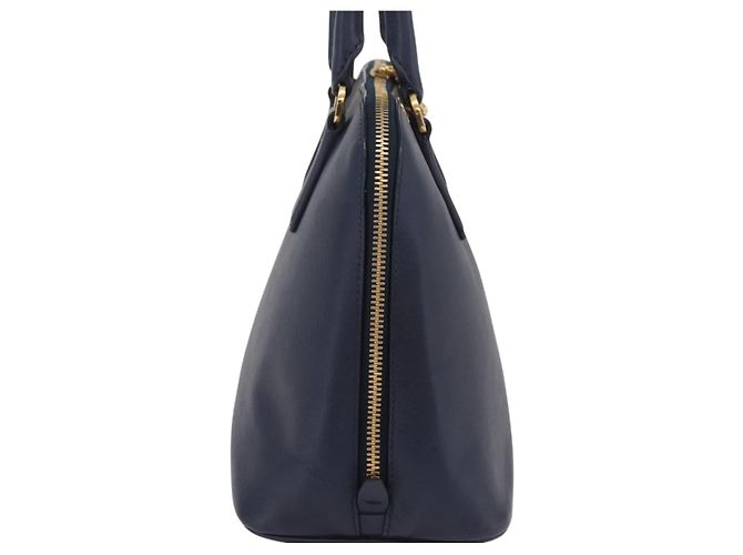 Prada Promenade Saffiano Leather Medium Navy blue - view 3