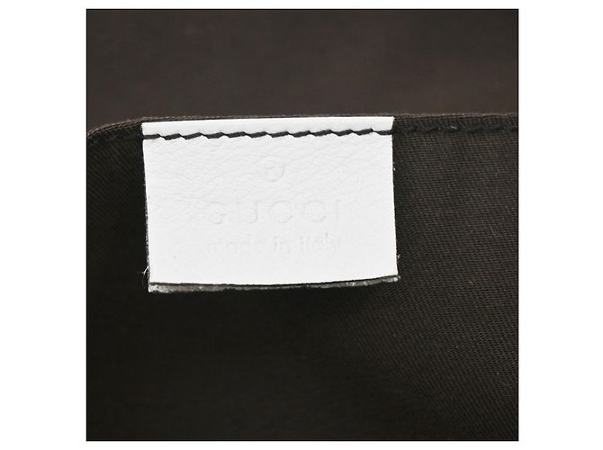 Gucci Trophy GG Canvas with Leather Small Marrone - vista 7