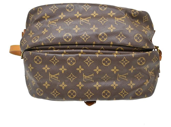 Louis Vuitton Saumur Monogram Canvas 35 Marrom - vista 7