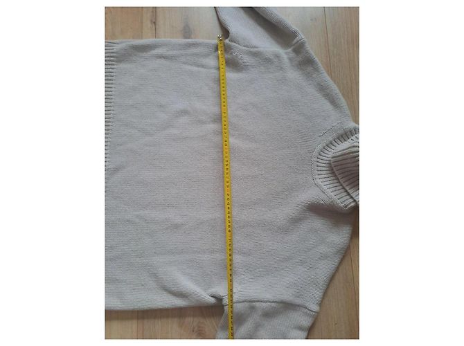 Autre Marque Camisola de gola alta para mulher Bege - vista 3